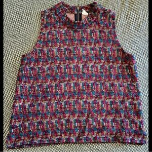 Akemi + Kin | Red and Blue Blouse